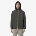 JACK ST WARM DOUBLE - Vestes - Court - Homme - GREEN BLACKISH -Green Oak