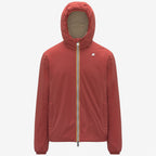 JACK ST WARM DOUBLE - Vestes - Court - Homme - Red Dk Chili-Beige Khaki