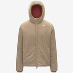 JACK ST WARM DOUBLE - Vestes - Court - Homme - Red Dk Chili-Beige Khaki