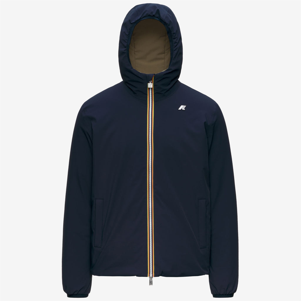 JACK ST WARM DOUBLE - Vestes - Court - Homme - Blue Depth-Green Army