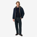 JACK ST WARM DOUBLE - Vestes - Court - Homme - Blue Depth-Green Army