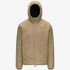 JACK ST WARM DOUBLE - Vestes - Court - Homme - Black Pure-Beige Khaki