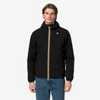 JACK ST WARM DOUBLE - Vestes - Court - Homme - Black Pure-Beige Khaki