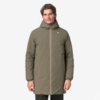 JACOB ST WARM DOUBLE - Vestes - Longueur 3/4 - Homme - Green Army-Blue Depth