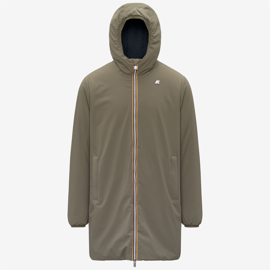 JACOB ST WARM DOUBLE - Vestes - Longueur 3/4 - Homme - Green Army-Blue Depth