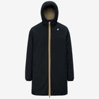 JACOB ST WARM DOUBLE - Vestes - Longueur 3/4 - Homme - Black Pure-Green Army