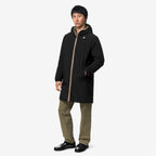 JACOB ST WARM DOUBLE - Vestes - Longueur 3/4 - Homme - Black Pure-Green Army