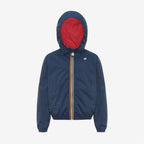 P. JAKE PLUS.2 DOUBLE - Vestes - Court - Garçon - Blue Insignia-Red Poppy