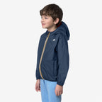 P. JAKE PLUS.2 DOUBLE - Vestes - Court - Garçon - Blue Insignia-Red Poppy