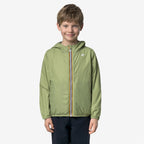 P. JAKE PLUS.2 DOUBLE - Vestes - Court - Garçon - GREEN-LIME JACQUARD-Green Lichen-Green Dk Lime