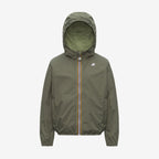 P. JAKE PLUS.2 DOUBLE - Vestes - Court - Garçon - GREEN-LIME JACQUARD-Green Lichen-Green Dk Lime