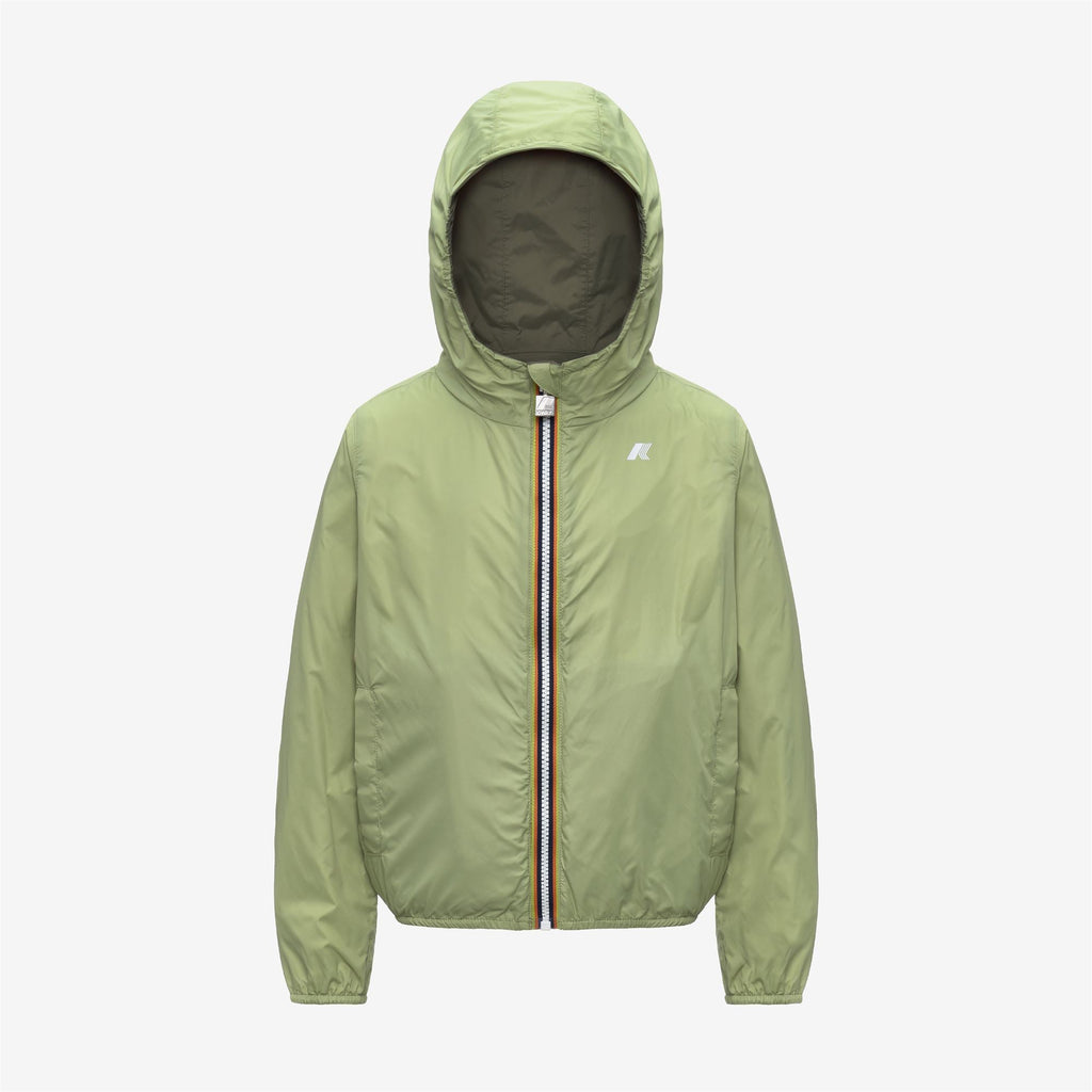 P. JAKE PLUS.2 DOUBLE - Vestes - Court - Garçon - GREEN-LIME JACQUARD-Green Lichen-Green Dk Lime