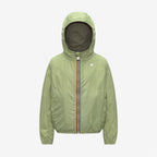 P. JAKE PLUS.2 DOUBLE - Vestes - Court - Garçon - GREEN-LIME JACQUARD-Green Lichen-Green Dk Lime