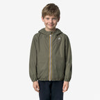 P. JAKE PLUS.2 DOUBLE - Vestes - Court - Garçon - GREEN-LIME JACQUARD-Green Lichen-Green Dk Lime