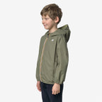P. JAKE PLUS.2 DOUBLE - Vestes - Court - Garçon - GREEN-LIME JACQUARD-Green Lichen-Green Dk Lime