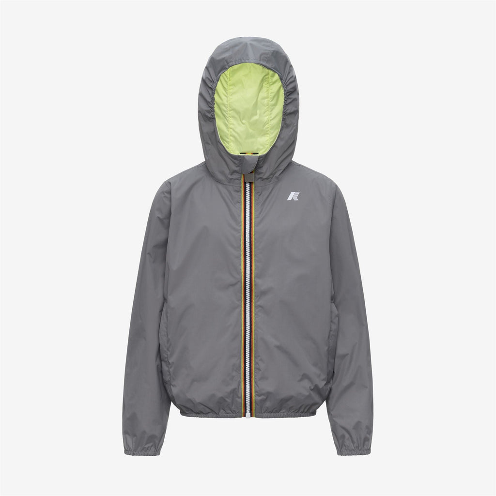 P. JAKE PLUS.2 DOUBLE - Vestes - Court - Garçon - Grey Frost-Yellow Lime