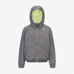 P. JAKE PLUS.2 DOUBLE - Vestes - Court - Garçon - Grey Frost-Yellow Lime