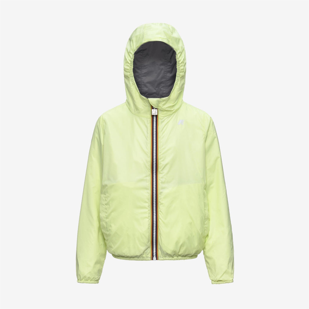 P. JAKE PLUS.2 DOUBLE - Vestes - Court - Garçon - Grey Frost-Yellow Lime