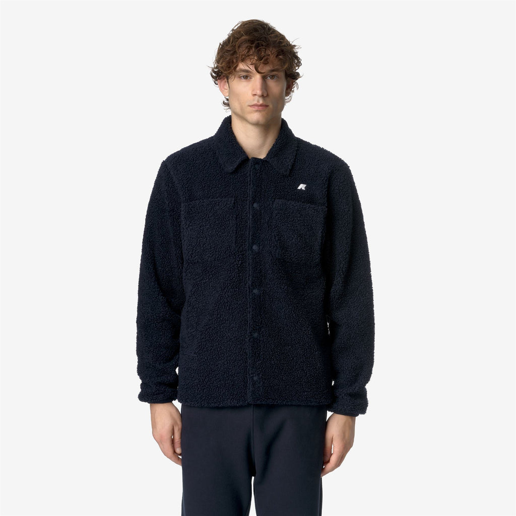 CAMERON SHERPA POLAR - Polaire - Veste - Homme - Blue Depth-Blue Depth-Blue Depth