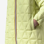 P. MADLAINE DIAMOND QUILTED WARM - Vestes - Court - Fille - Yellow Lime