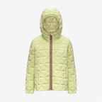 P. MADLAINE DIAMOND QUILTED WARM - Vestes - Court - Fille - Yellow Lime