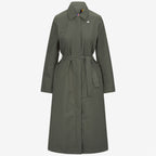 BARBRA STRETCH 2L - Vestes - Long - Femme - Green Lichen