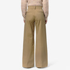 TYANNE TWILL TECH PEACH - Pantalon - Chino - Femme - Beige Khaki