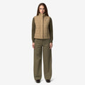 TYANNE TWILL TECH PEACH - Pantalon - Chino - Femme - Green Army