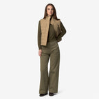 TYANNE TWILL TECH PEACH - Pantalon - Chino - Femme - Green Army