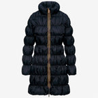 JIN MAXI RUFFLES - Vestes - Long - Femme - Blue Depth