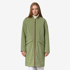 SHALA WOOL BONDED DOUBLE - Vestes - Longueur 3/4 - Femme - Blue Depth-Green Gold