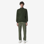 RALPH TWILL TECH - Pantalon - Chino - Homme - Green Lichen