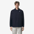 BROEN COTTON NYLON - Vestes - Court - Homme - Blue Depth