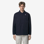 BROEN COTTON NYLON - Vestes - Court - Homme - Blue Depth