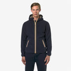 JACK SHERPA POLAR DOUBLE - Polaire - Veste - Homme - Blue Depth-Beige Taupe