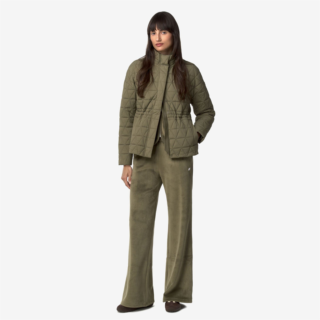 JENNY VELOUR POLAR - Pantalon - Pantalons de sport - Femme - Green Army-Green Army