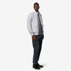 HERVE BONDED - Vestes - Court - Homme - Grey Ash-Blue Depth