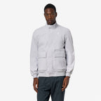 HERVE BONDED - Vestes - Court - Homme - Grey Ash-Blue Depth