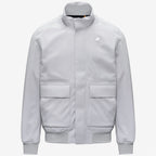 HERVE BONDED - Vestes - Court - Homme - Grey Ash-Blue Depth