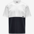 SOLO JERSEY COLORBLOCK - T-shirts et hauts - T-shirt - Homme - Blue Depth-White