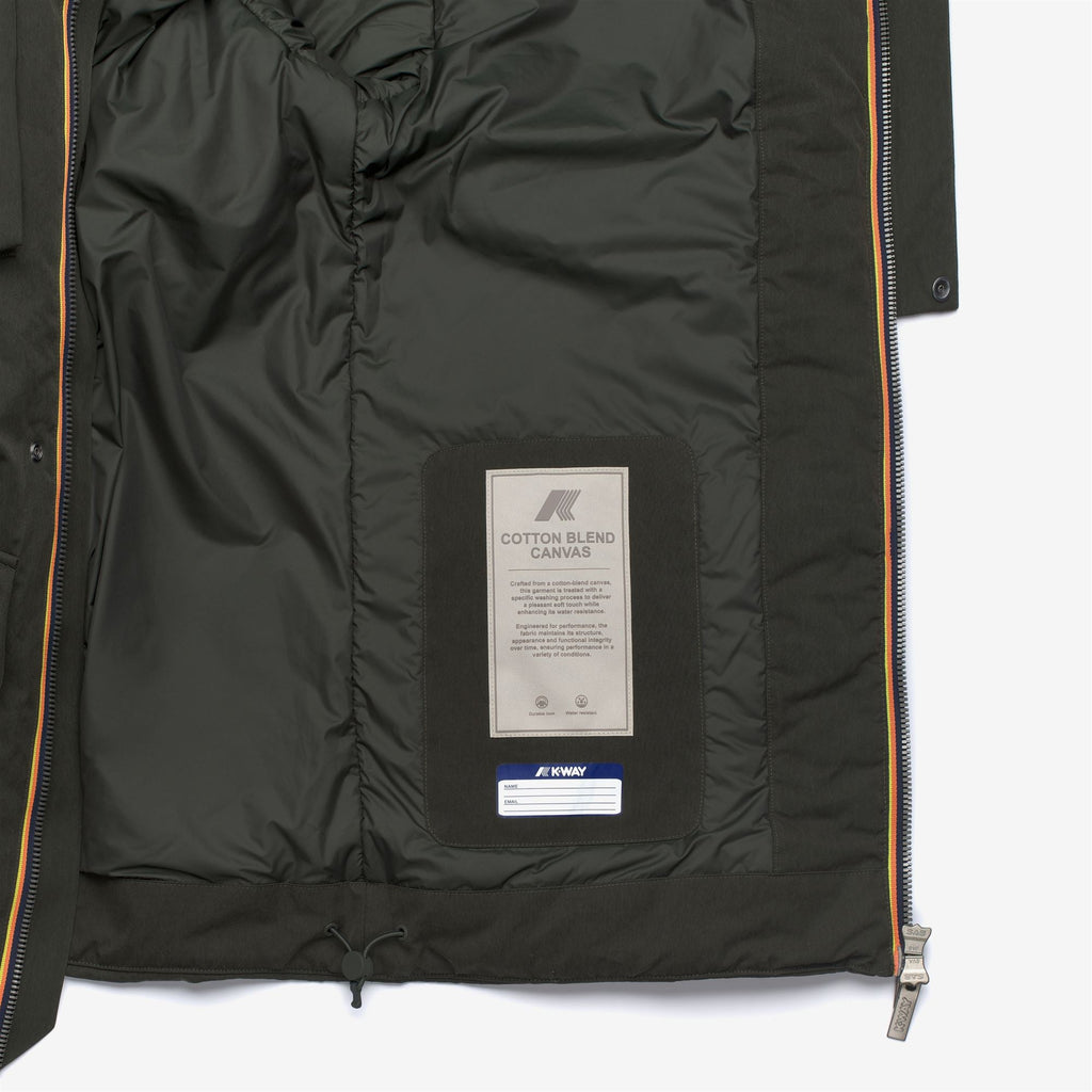 OTTO COTTON FEEL - Vestes - Milieu - Homme - Green Blackish Combo-GREEN BLACKISH