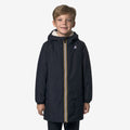 P. LE VRAI 4.0 EIFFEL ORSETTO - Vestes - Longueur 3/4 - Enfant unisexe - Blue Depth