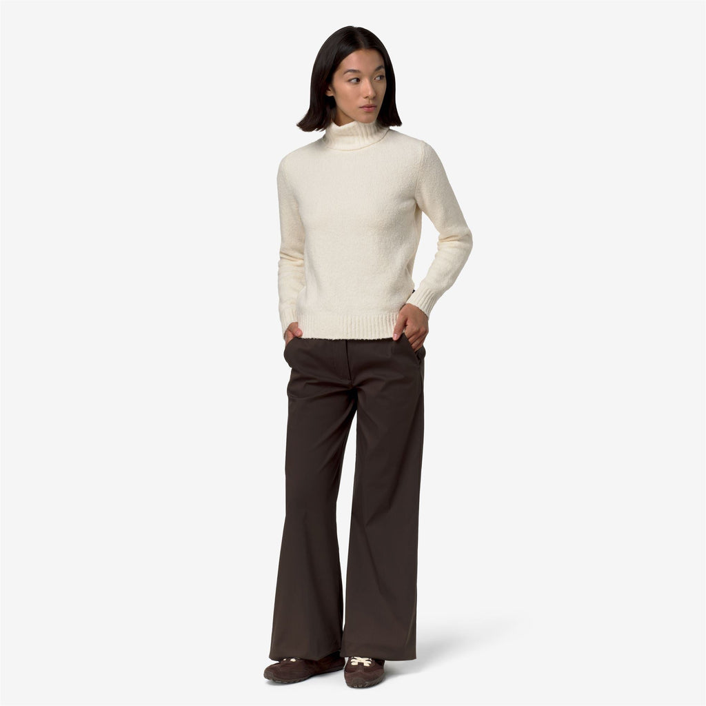 PEGGY SPONGE YARN - Maille - Pull-over - Femme - White Natural