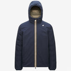 JACK ST THERMO DOUBLE - Vestes - Court - Homme - Blue Depth-Green Army