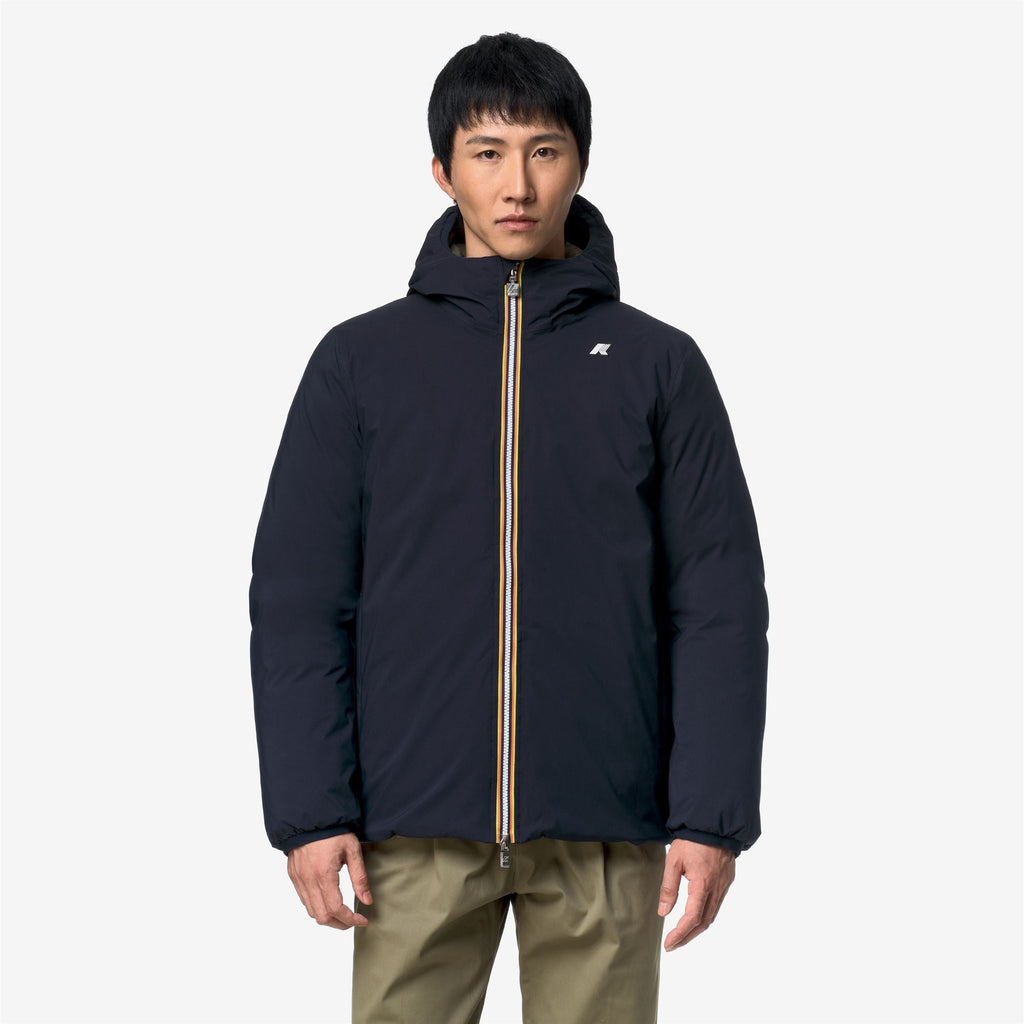 JACK ST THERMO DOUBLE - Vestes - Court - Homme - Blue Depth-Green Army
