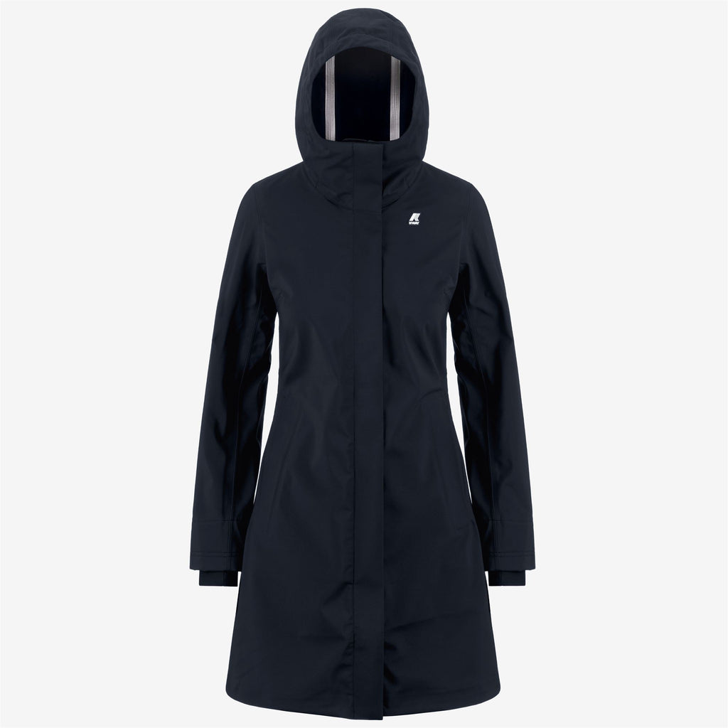STEPHY BONDED - Vestes - Longueur 3/4 - Femme - Blue Depth-Blue Depths
