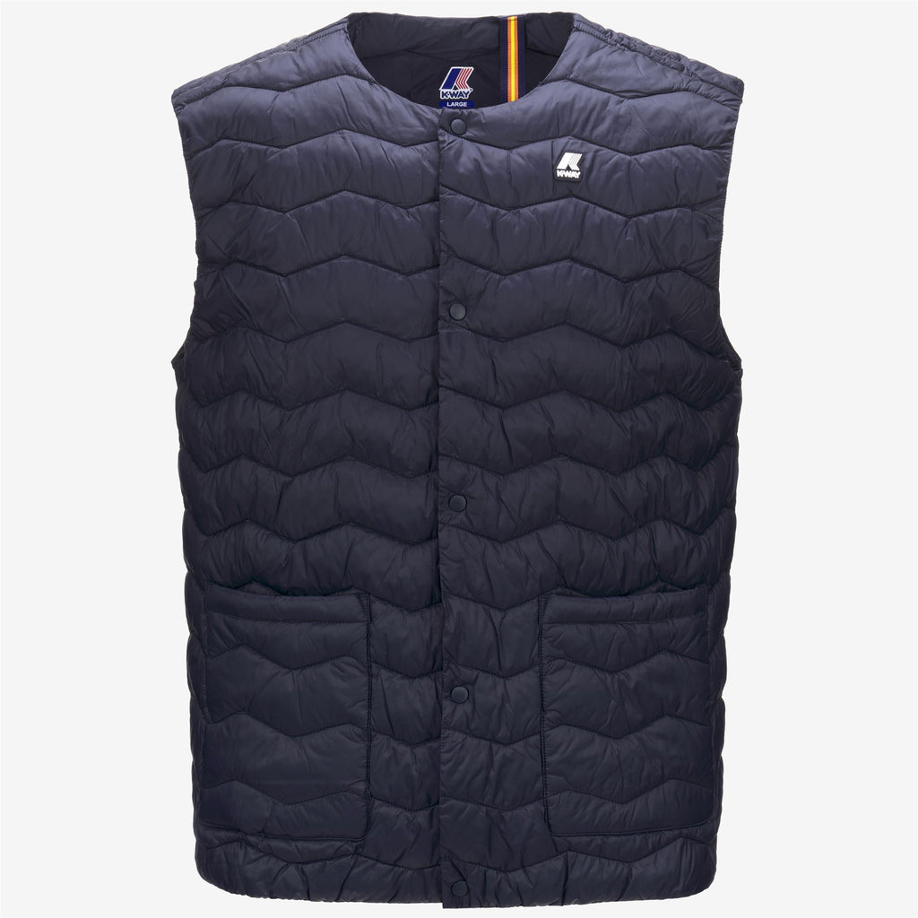 VALTY QUILTED WARM - Vestes - Gilet - Homme - Blue Depth