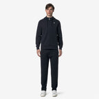 ITON INTERLOCK - Pantalon - Pantalons de sport - Homme - Blue Depth