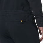 ITON INTERLOCK - Pantalon - Pantalons de sport - Homme - Blue Depth