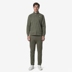 ITON INTERLOCK - Pantalon - Pantalons de sport - Homme - Green Lichen